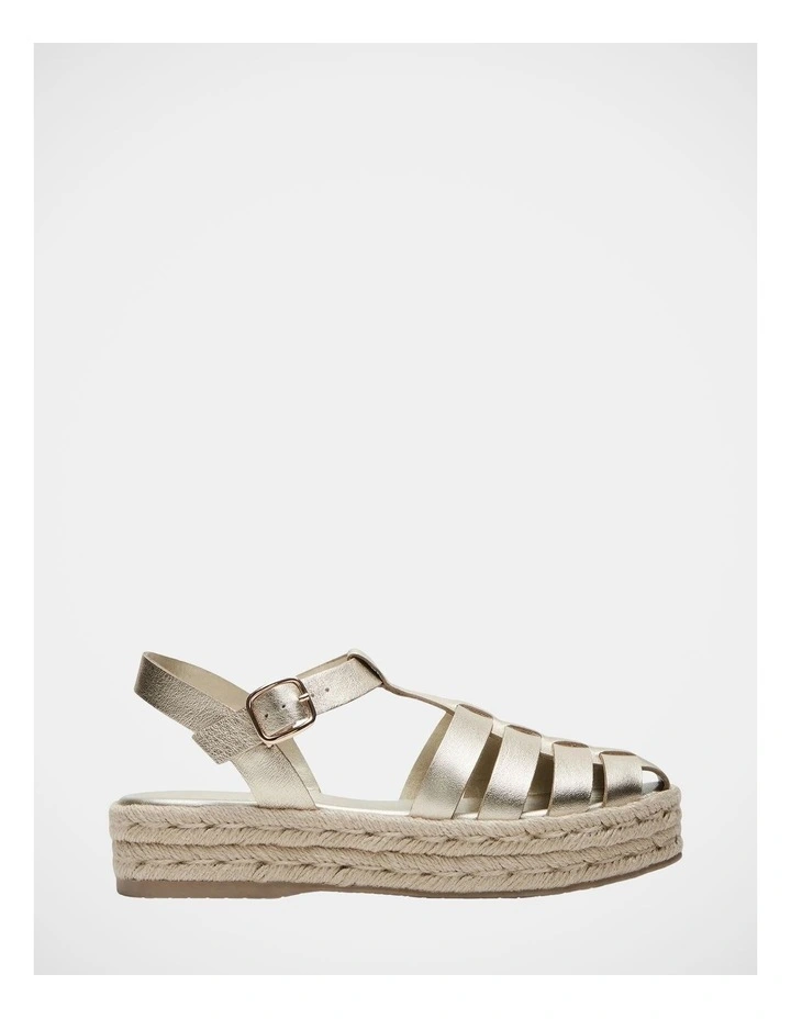 Marlin Sandals in Gold image 1
