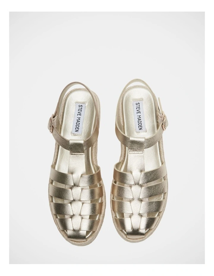 Marlin Sandals in Gold image 3