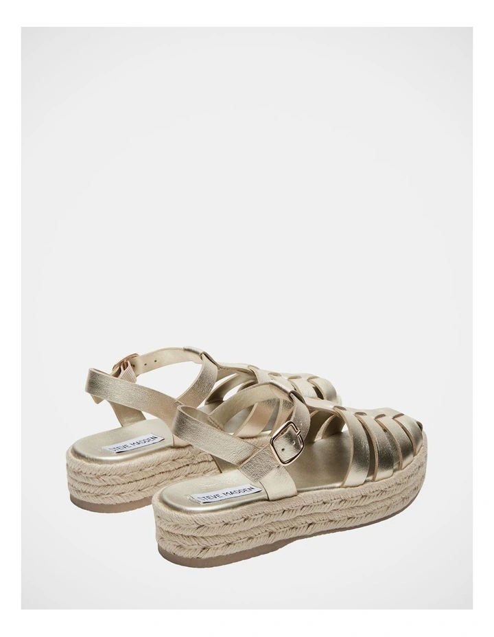 Marlin Sandals in Gold image 4