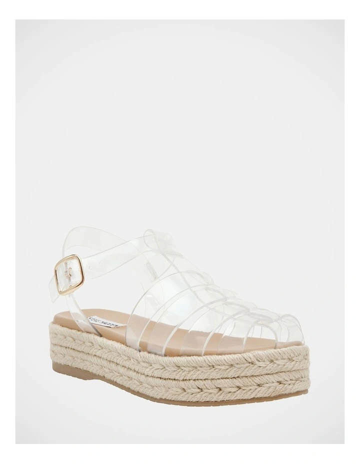 Marlin Sandals in Clear image 2