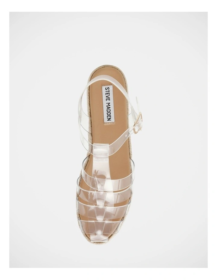 Marlin Sandals in Clear image 4