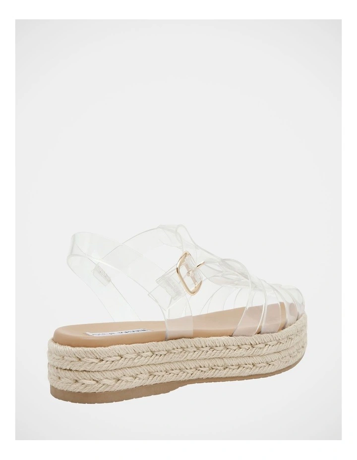Marlin Sandals in Clear image 5