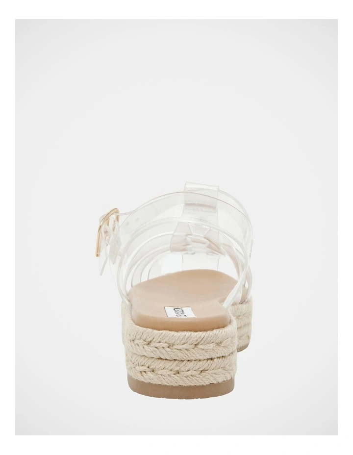Marlin Sandals in Clear image 6
