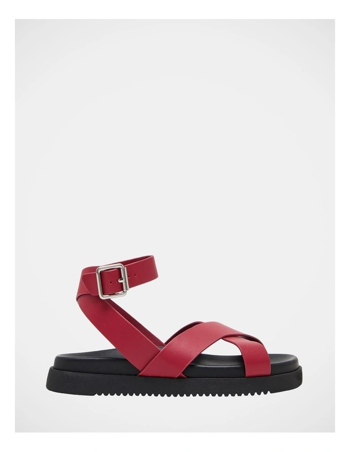 My Bestie Sandals in Cherry image 1