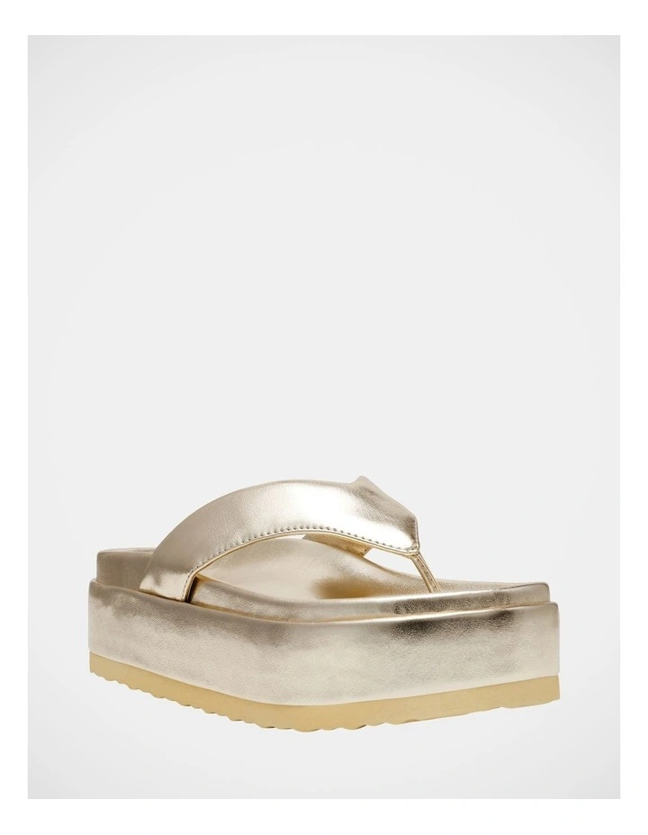 Blackout Sandals in Gold image 2