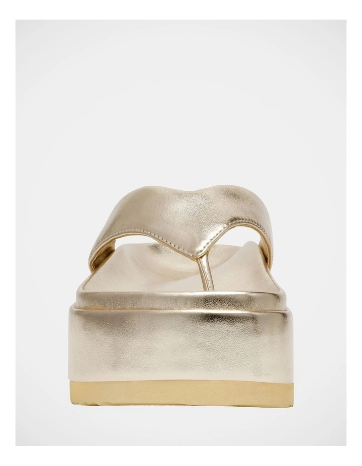 Blackout Sandals in Gold image 3