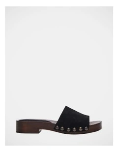 Cento Sandals in Black Suede