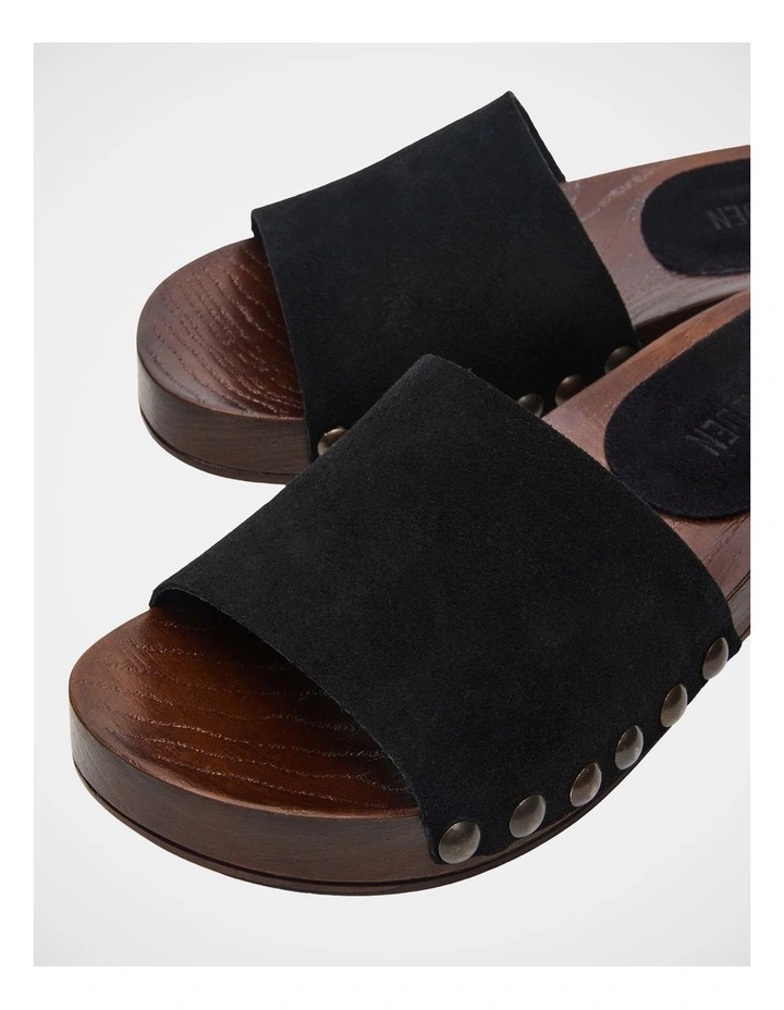 Cento Sandals in Black Suede image 5