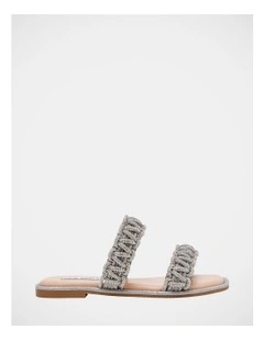 Nyssa Sandals in Silver