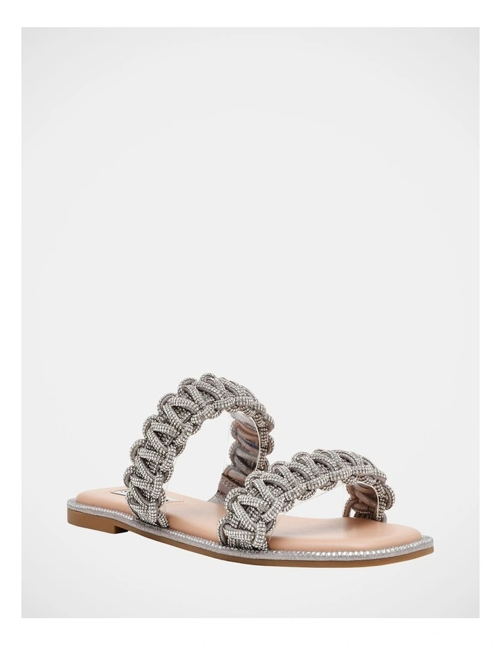 Nyssa Sandals in Silver image 2