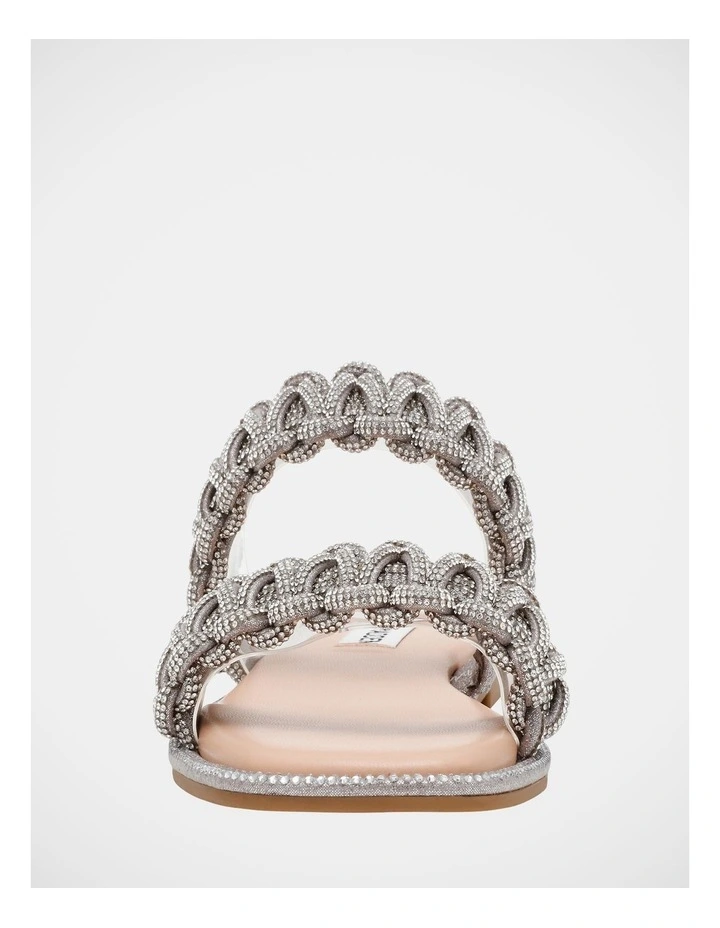 Nyssa Sandals in Silver image 3