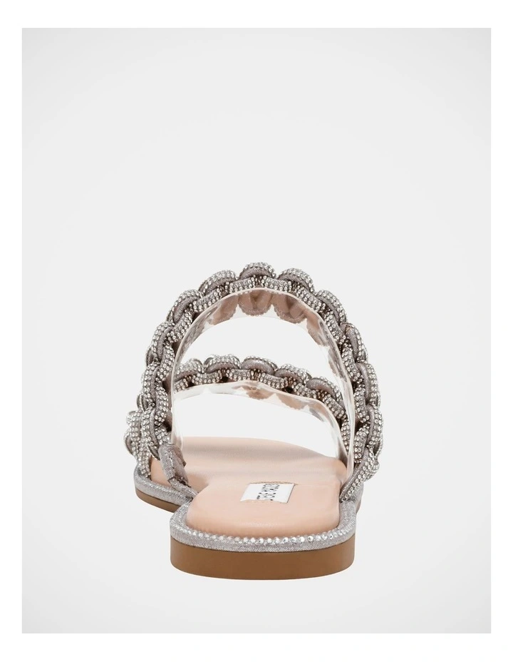Nyssa Sandals in Silver image 6