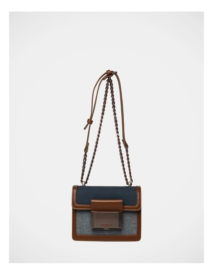 BPortiae Crossbody Bag in Chocolate Multi image 1
