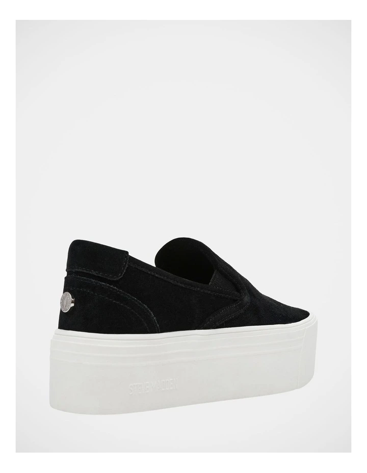Clifftop Sneakers in Black Suede image 5