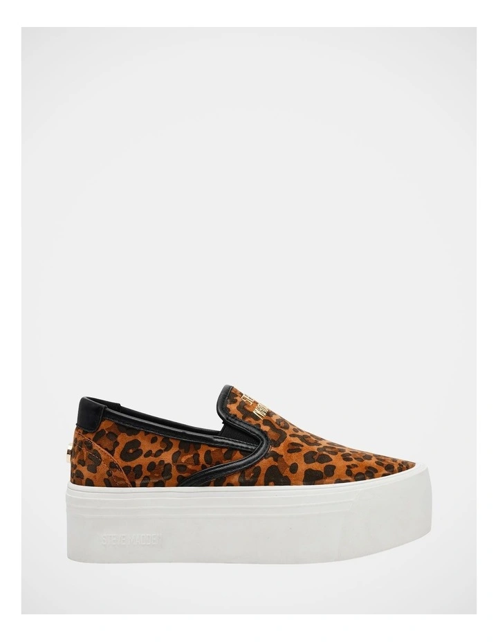 Clifftop Sneakers in Leopard Suede image 1