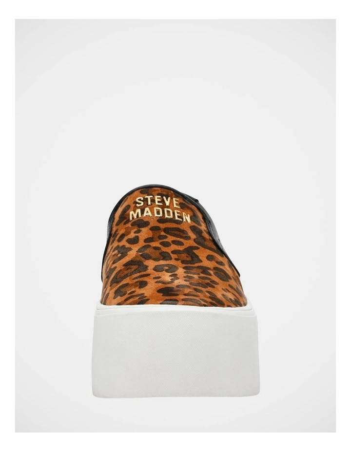 Clifftop Sneakers in Leopard Suede image 3
