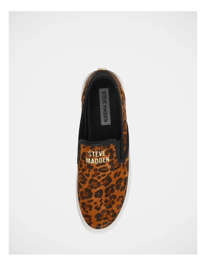 Clifftop Sneakers in Leopard Suede image 4