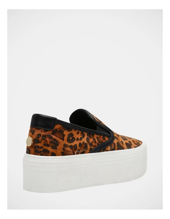 Clifftop Sneakers in Leopard Suede image 5