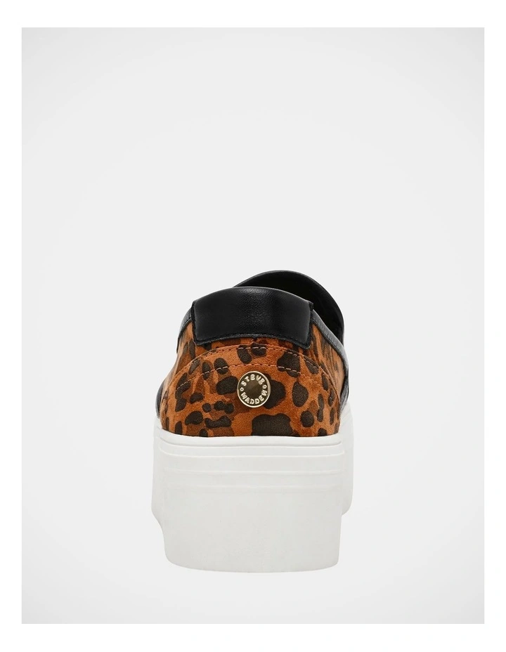Clifftop Sneakers in Leopard Suede image 6