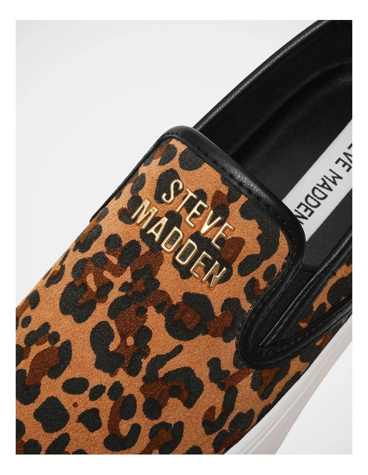 Clifftop Sneakers in Leopard Suede image 7