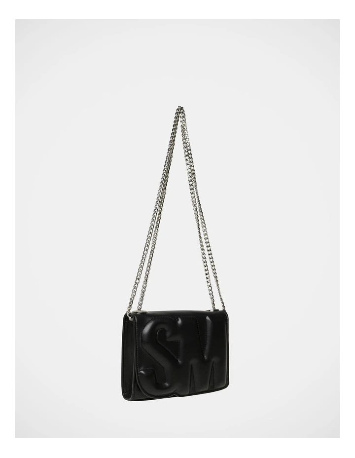 BZoie Crossbody Bag in Black Silver image 2
