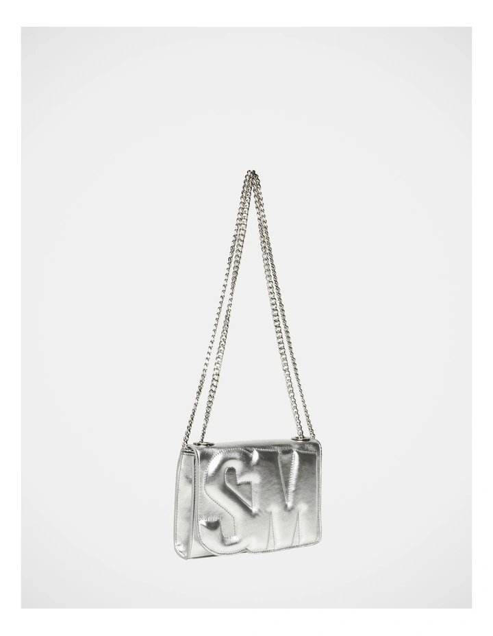 BZoie Crossbody Bag in Silver image 2