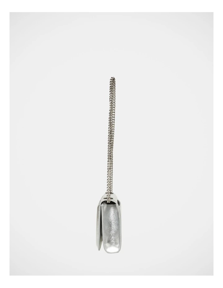 BZoie Crossbody Bag in Silver image 3