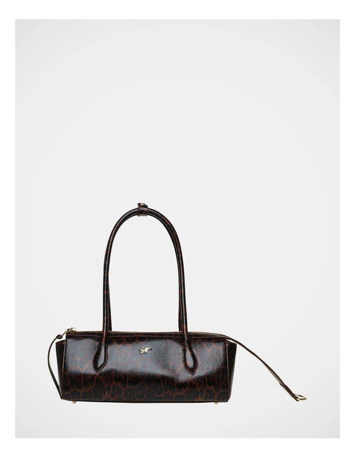 Beemie Shoulder Bag in Brown image 1