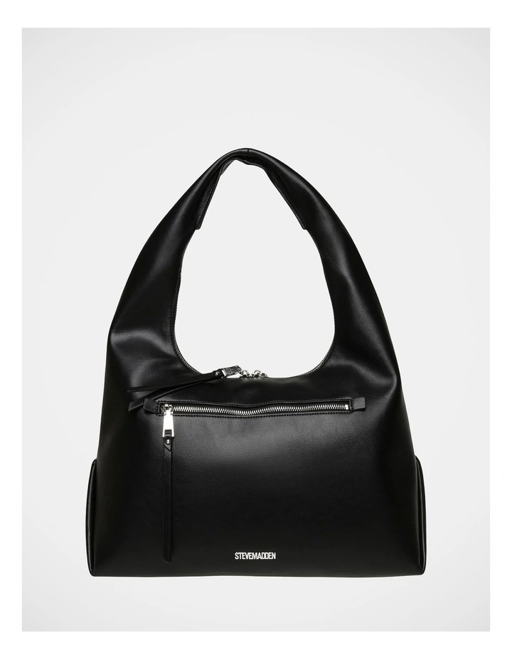 BIva Tote Bag in Black SIlver image 1