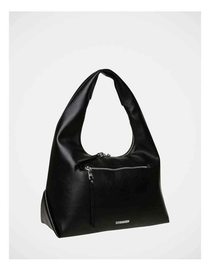 BIva Tote Bag in Black SIlver image 2