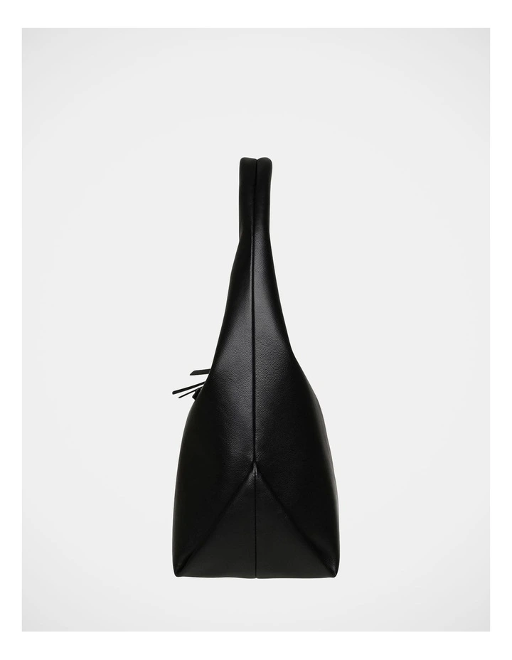 BIva Tote Bag in Black SIlver image 3