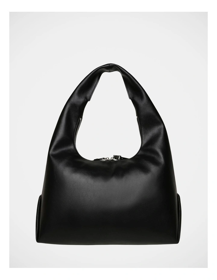 BIva Tote Bag in Black SIlver image 4