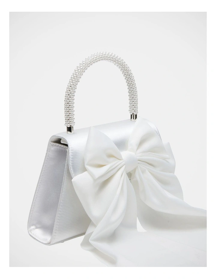 BCosette Top Handle Bag in White image 3
