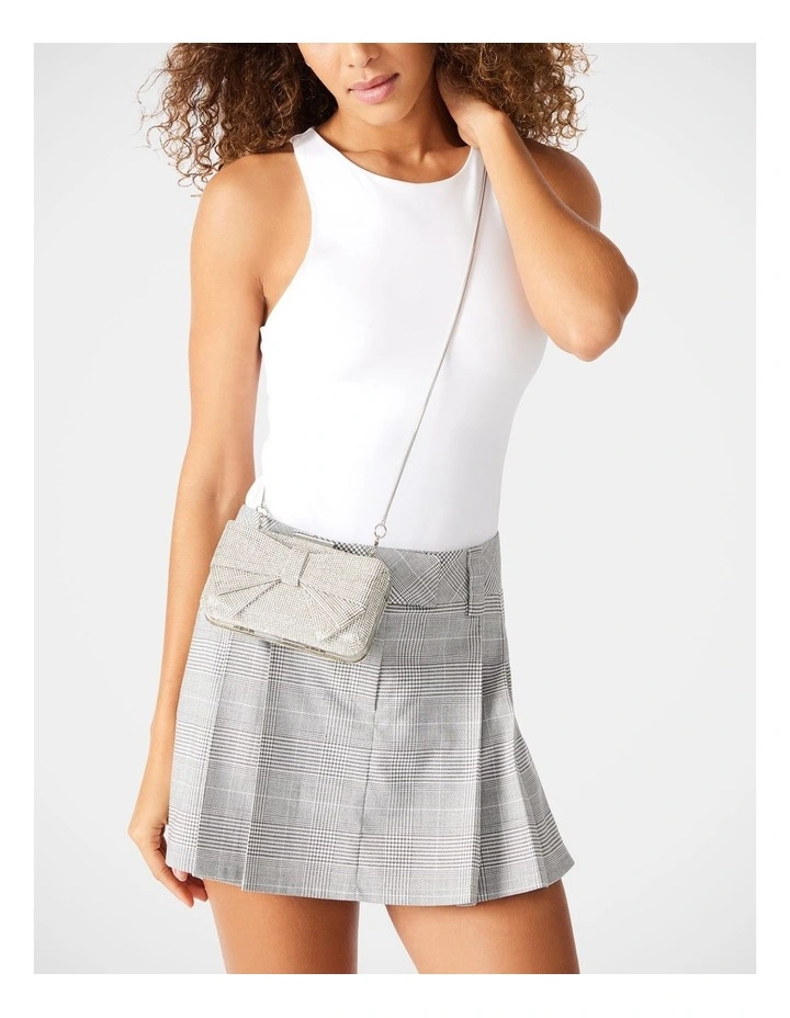 BThais Crossbody Bag in Silver image 6