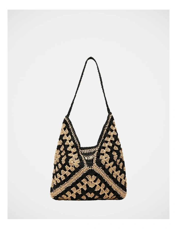 BBora Shoulder Bag in Black Multi image 4