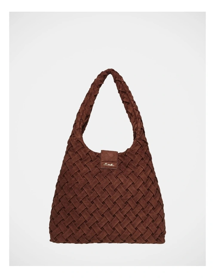 BRhianon Hobo Bag in Chocolate/Gold image 1