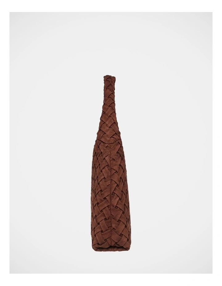 BRhianon Hobo Bag in Chocolate/Gold image 3