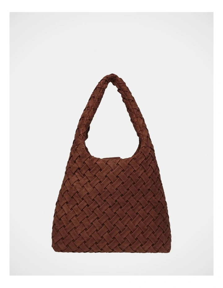 BRhianon Hobo Bag in Chocolate/Gold image 4