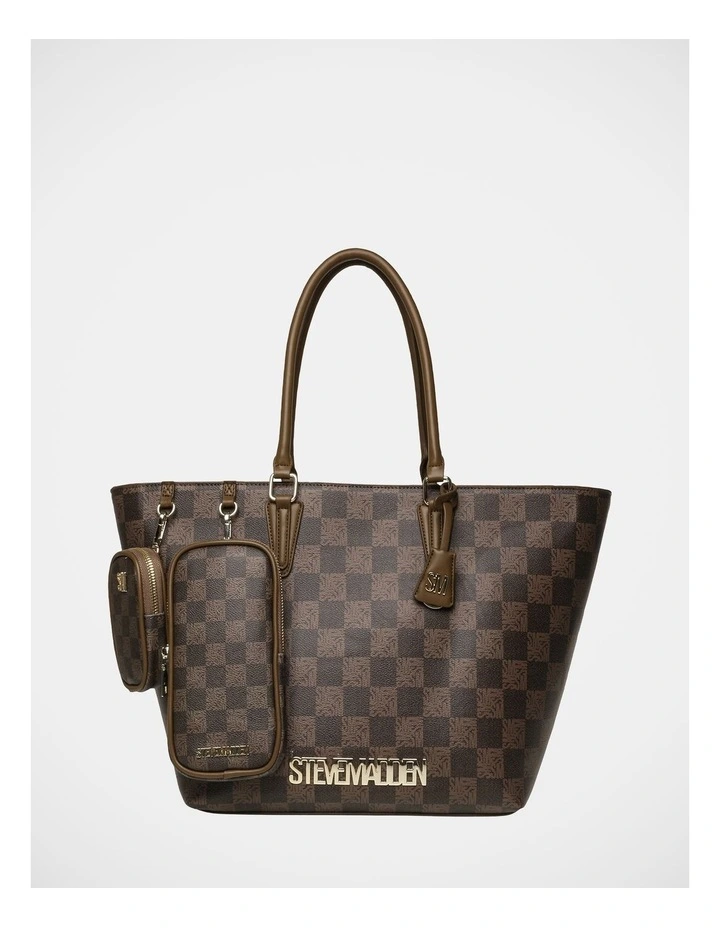 BJude-7 Tote Bag in Olive/Gold image 1