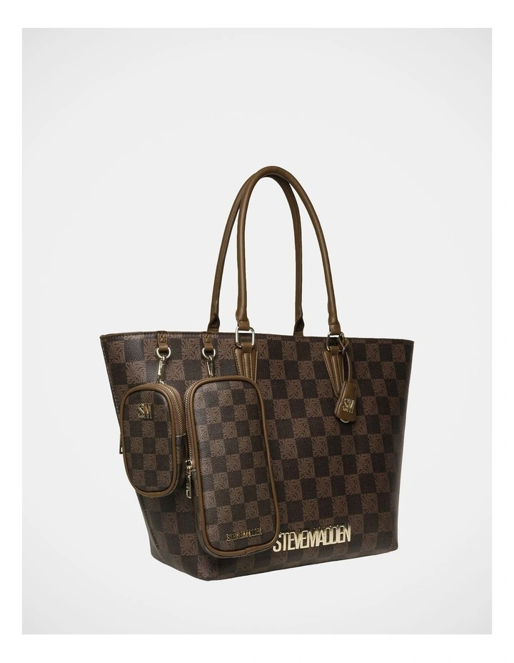 BJude-7 Tote Bag in Olive/Gold image 2