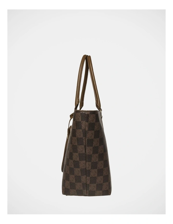 BJude-7 Tote Bag in Olive/Gold image 3