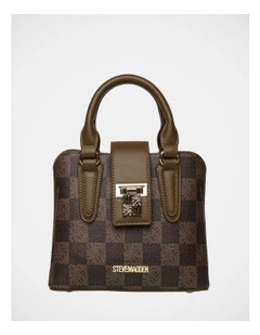 BTen-7 Satchel Bag in Olive/Gold
