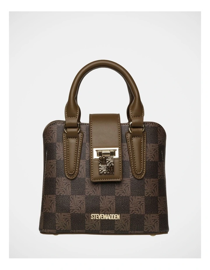 BTen-7 Satchel Bag in Olive/Gold image 1