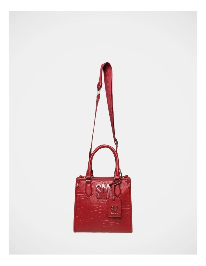 BRolin Tote Bag in Red/Silver image 1