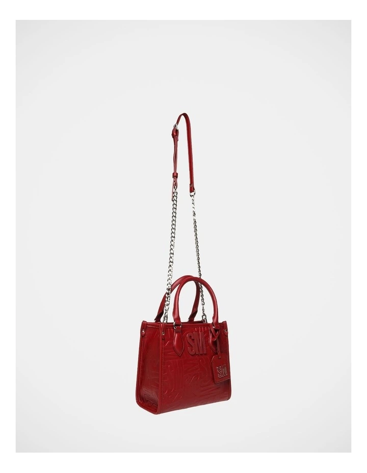 BRolin Tote Bag in Red/Silver image 2