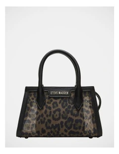 BPeachy Top Handle Bag in Leopard