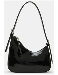 BSmith Shoulder Bag in Black Patent