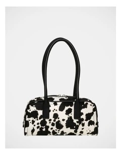 BAnise-P Shoulder Bag in Black White