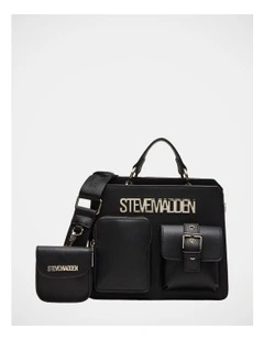BEvelynu Top Handle Bag in Black
