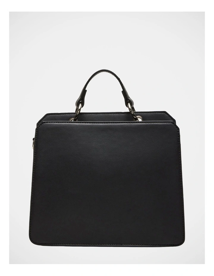 BEvelynu Top Handle Bag in Black image 3